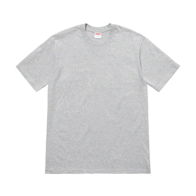 Supreme Headline Tee Heather Grey