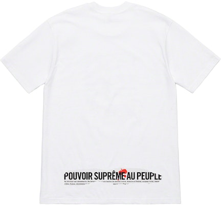 Supreme Headline Tee White Order Supreme Headline Tee White