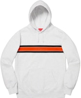 Sweatshirt Hoodie Supreme Logo Jalur Abu Kelabu Buy Sweatshirt Hoodie Supreme Logo Jalur Abu Kelabu