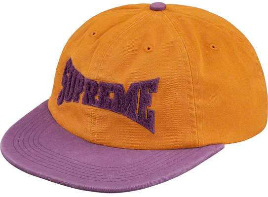 Supreme Gorra 6 Panel Mostaza Logo Chenille Buy Supreme Gorra 6 Panel Mostaza Logo Chenille