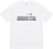 Supreme Keyboard Tee White
