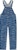 Supreme Logo Denim Overall Blue