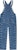 Supreme Logo Denim Overall Blue