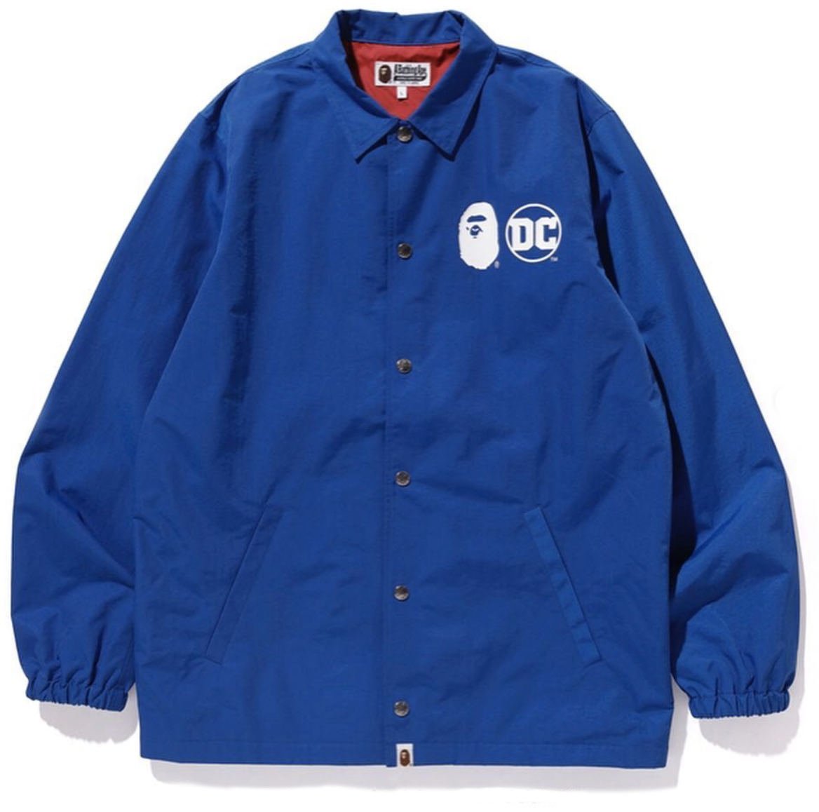 Buy Jaket Coach BAPE DC Biru Tua