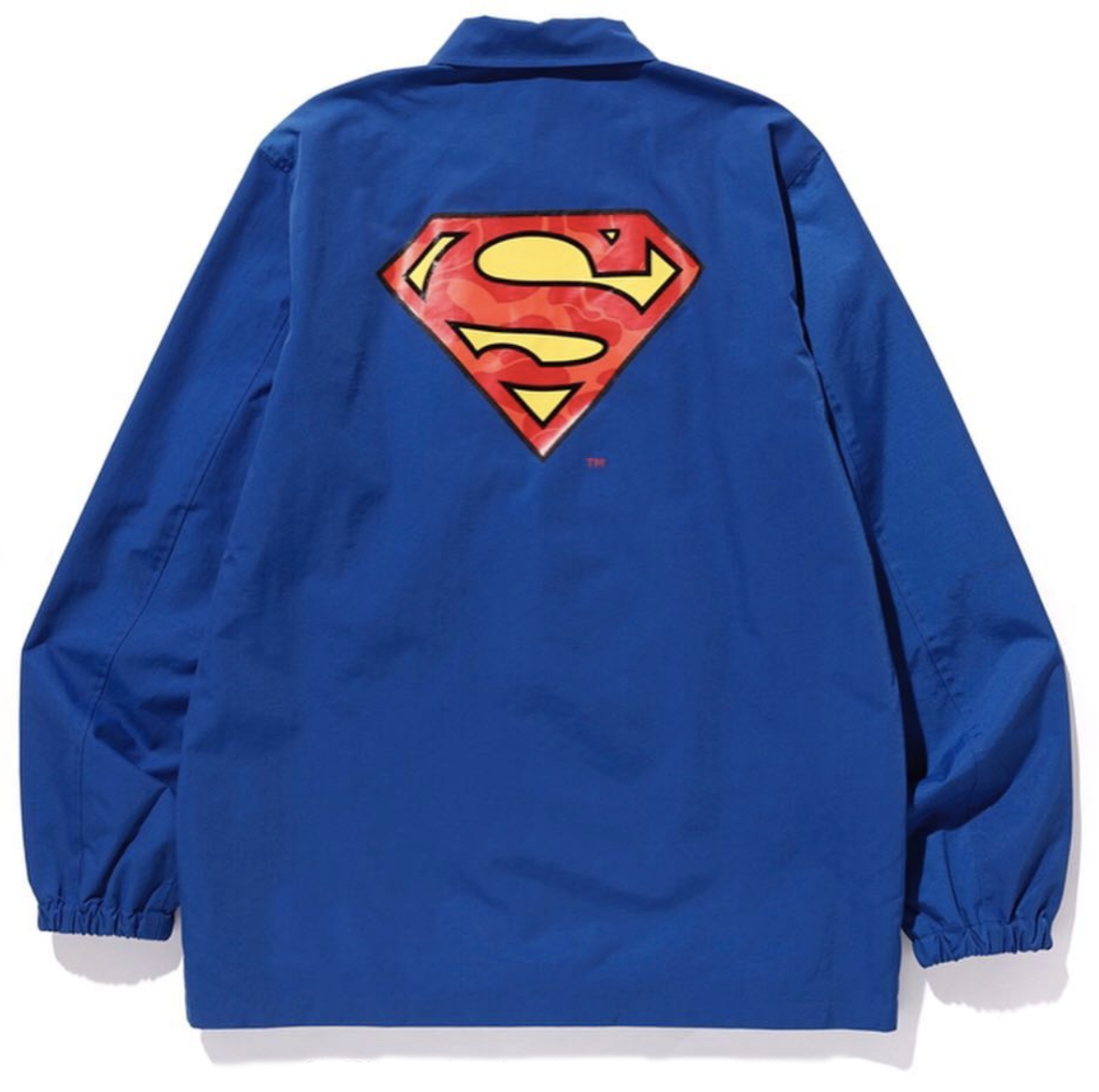 Order Jaket Coach BAPE DC Biru Tua