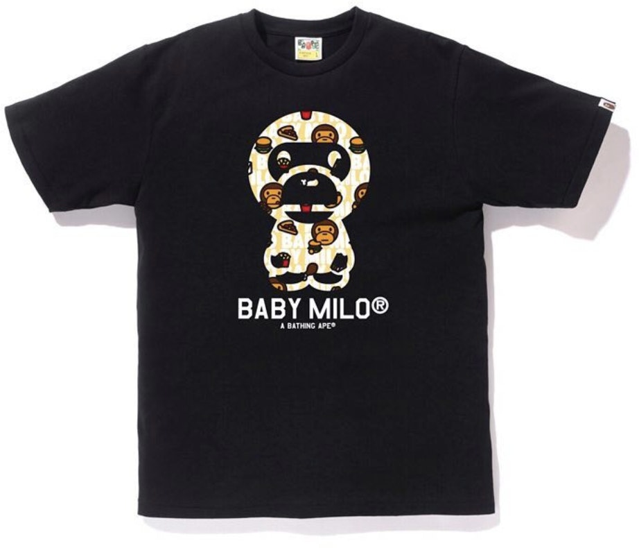 bape-milo-junk-food-baby-milo-tee-black