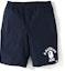 Buy BAPE ABC Reversible Shorts Navy Green