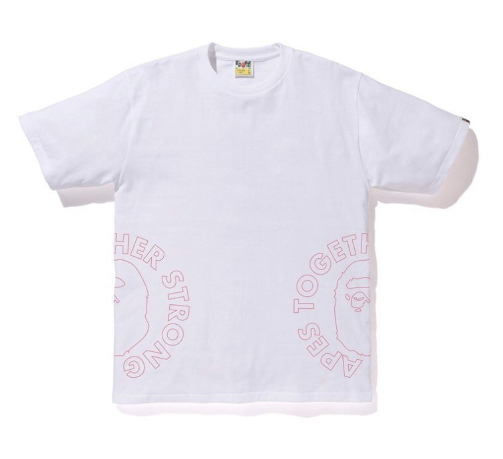 Buy Camiseta Blanca BAPE Side ATS Circle