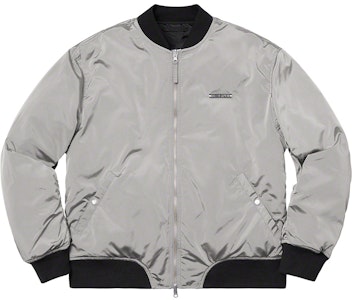 Supreme Jean Paul Gaultier Mochila Reversible MA-1 Plateada Buy Supreme Jean Paul Gaultier Mochila Reversible MA-1 Plateada