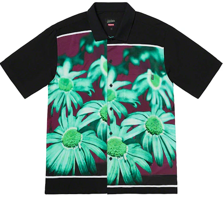 至高尚讓-保羅·高緹耶花之力量人造絲襯衫 黑色 Buy 至高尚讓-保羅·高緹耶花之力量人造絲襯衫 黑色