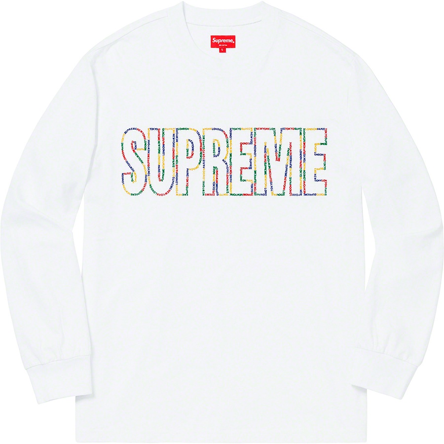 Supreme International L/S Tee White - Novelship