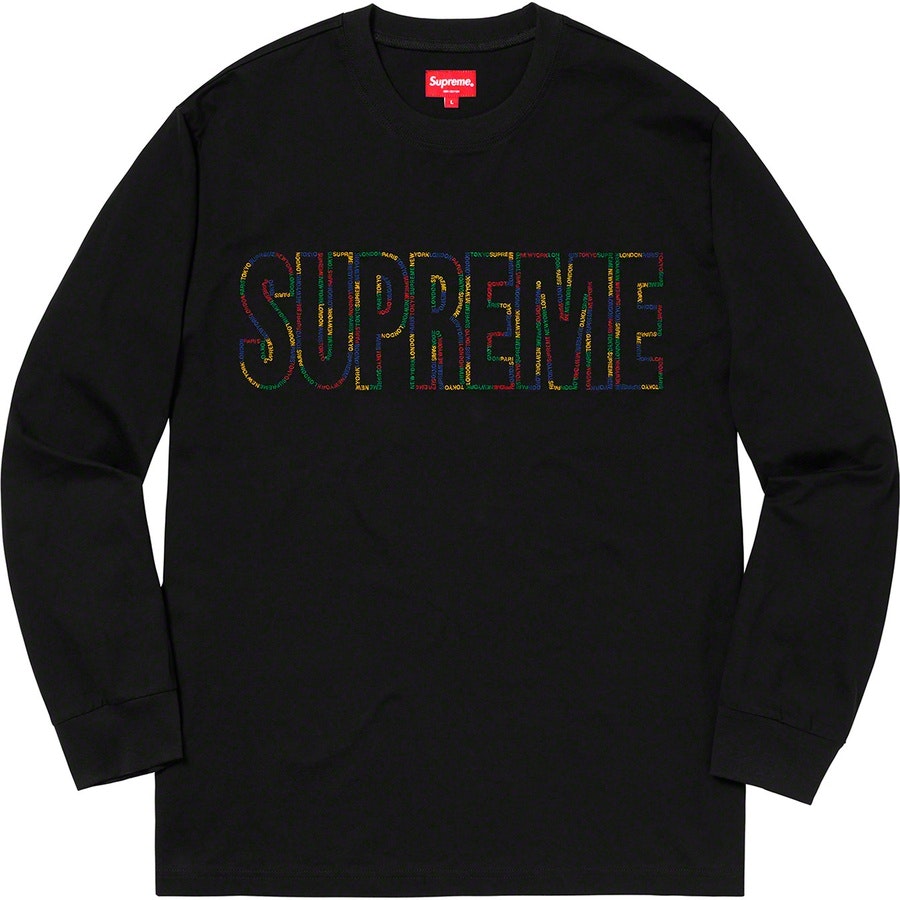 supreme-international-ls-tee-black
