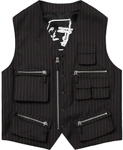 Supreme Jean Paul Gaultier 黑色条纹工装西装马甲 Buy Supreme Jean Paul Gaultier 黑色条纹工装西装马甲