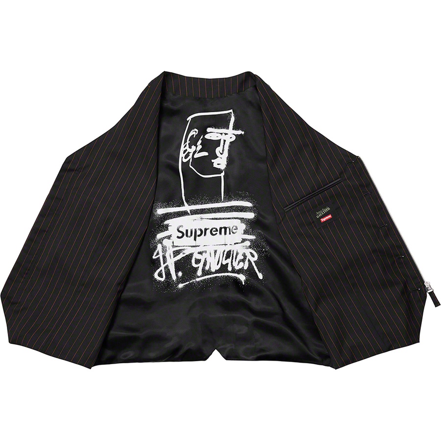 Order Supreme Jean Paul Gaultier Rompi Cargo Garis-garis Hitam