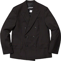 Supreme Jean Paul Gaultier Pinstripe Double Breasted Blazer Black Supreme Jean Paul Gaultier Pinstripe Double Breasted Blazer Black