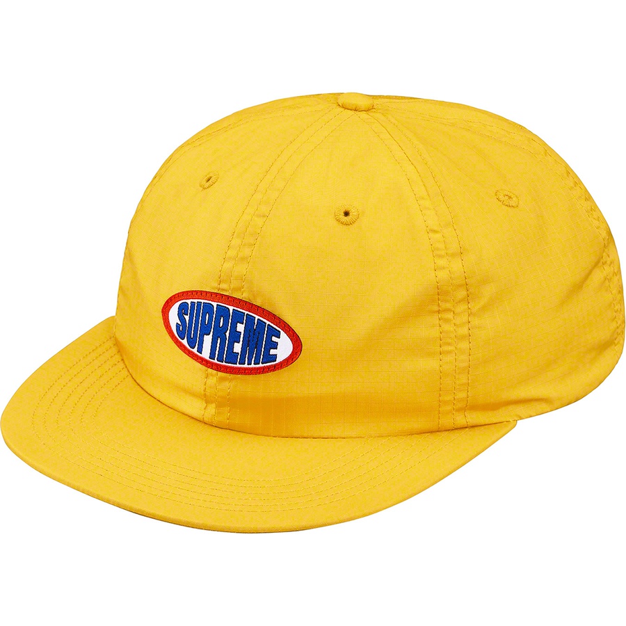 Supreme Oval Label 6‑Panel Yellow - Novelship