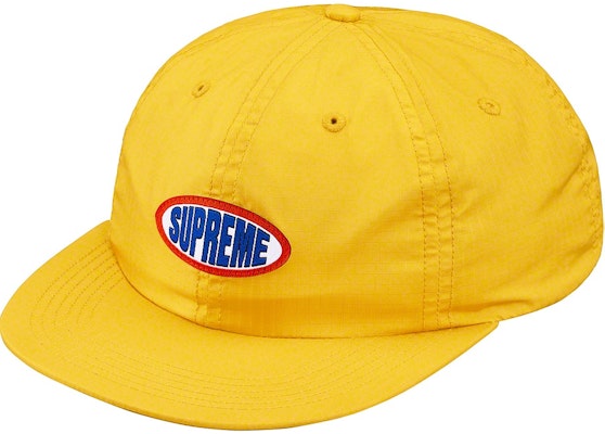 Supreme Oval Label 6-Panel Yellow Buy Supreme Oval Label 6-Panel Yellow
