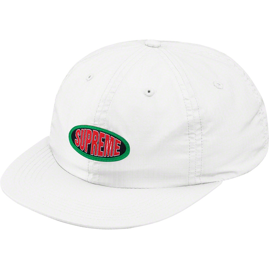 Supreme Oval Label 6-Panel White