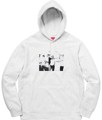 Supreme Classic Ad Hoodie Abu-abu Ash Buy Supreme Classic Ad Hoodie Abu-abu Ash