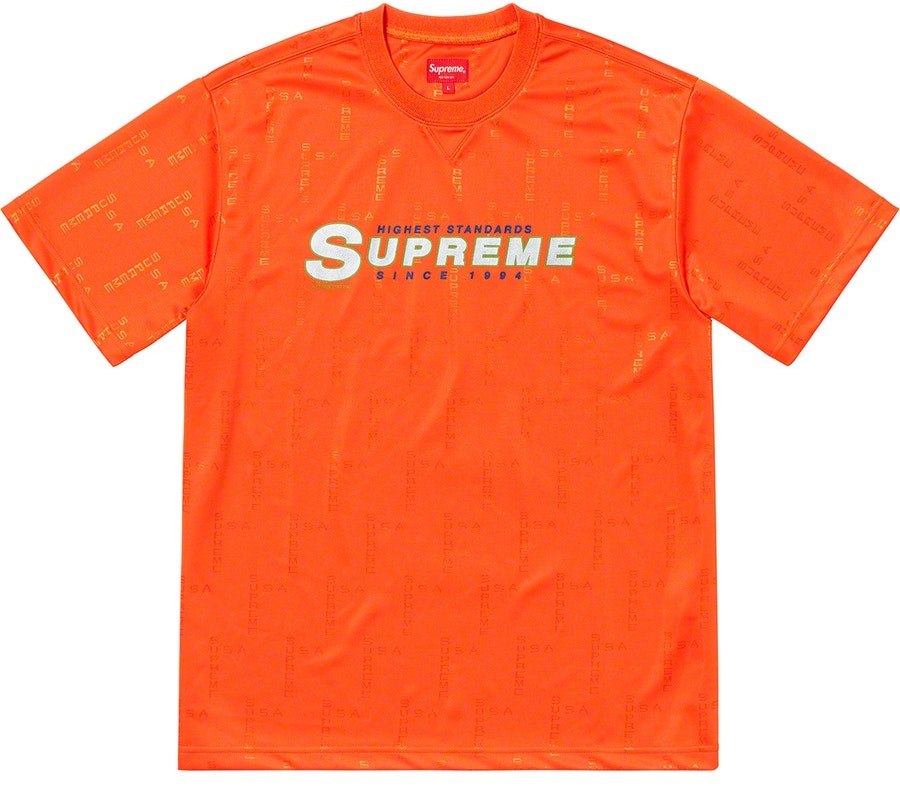 supreme-highest-standards-athletic-ss-top-orange