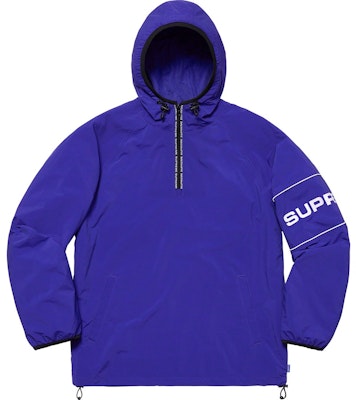 Supreme Nylon Ripstop Hooded Pullover Biru Diraja Buy Supreme Nylon Ripstop Hooded Pullover Biru Diraja