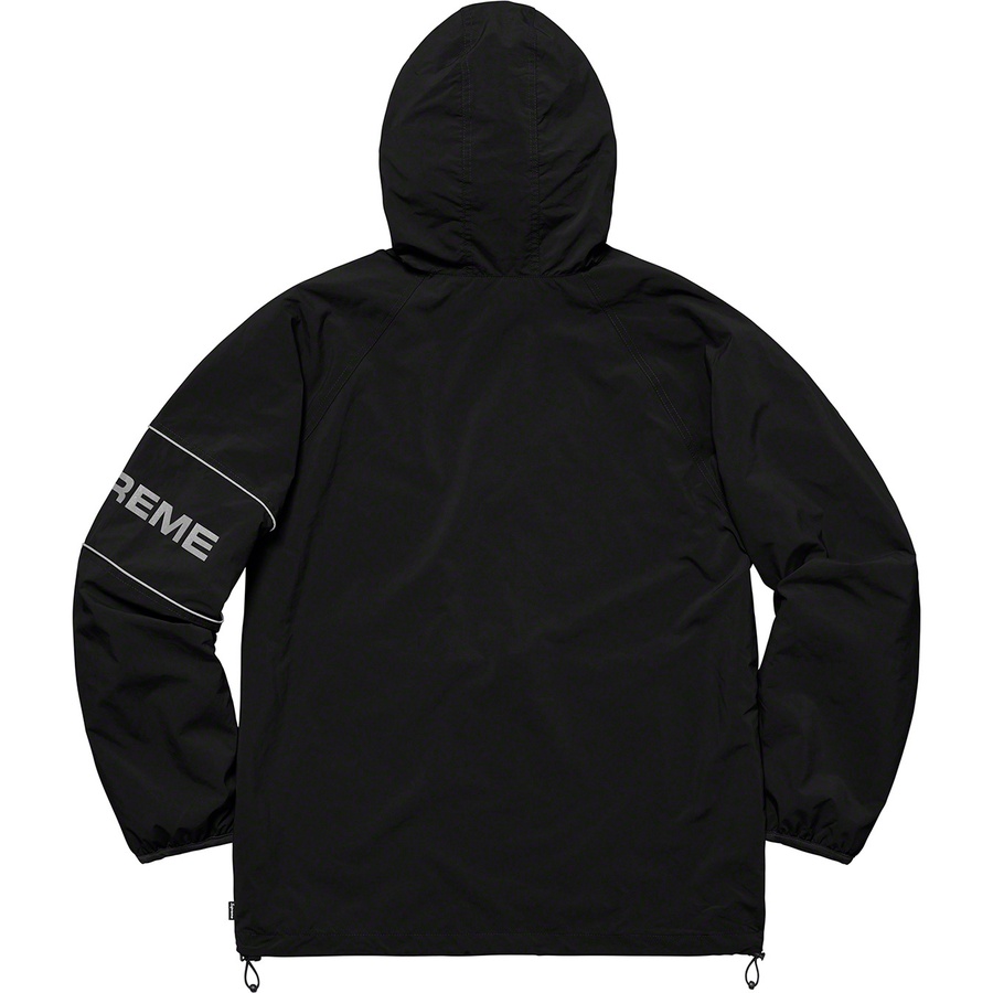 Supreme Nylon Ripstop Hooded Pullover Black