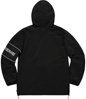 Order Supreme 防撕裂尼龍連帽套頭衫 黑色