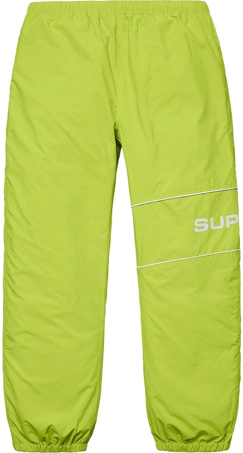supreme-nylon-ripstop-pants-lime