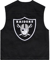 Chaleco Negro de Mezclilla Supreme NFL Raiders 47 Brand Order Chaleco Negro de Mezclilla Supreme NFL Raiders 47 Brand