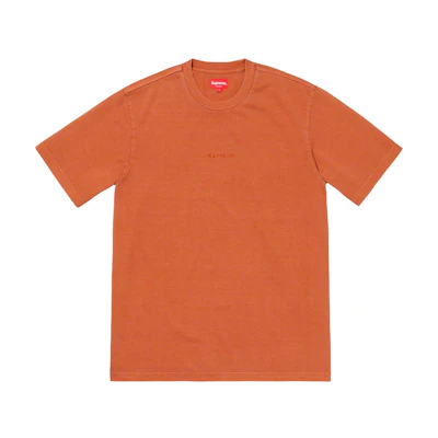 Supreme Overdyed Tee (SS19) Rust