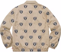 至尊美式足球聯盟突襲者隊 47品牌刺繡哈靈頓夾克 卡其色 Order 至尊美式足球聯盟突襲者隊 47品牌刺繡哈靈頓夾克 卡其色