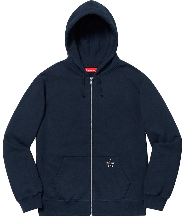 supreme-star-zip-up-sweatshirt-navy