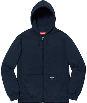 Sweater Zip Up Supreme Star Warna Navy Buy Sweater Zip Up Supreme Star Warna Navy