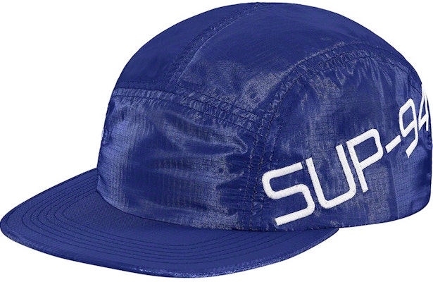 Supreme Gorra Camp con Logo Lateral Azul Royal Buy Supreme Gorra Camp con Logo Lateral Azul Royal