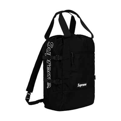 Supreme Tote Backpack Black