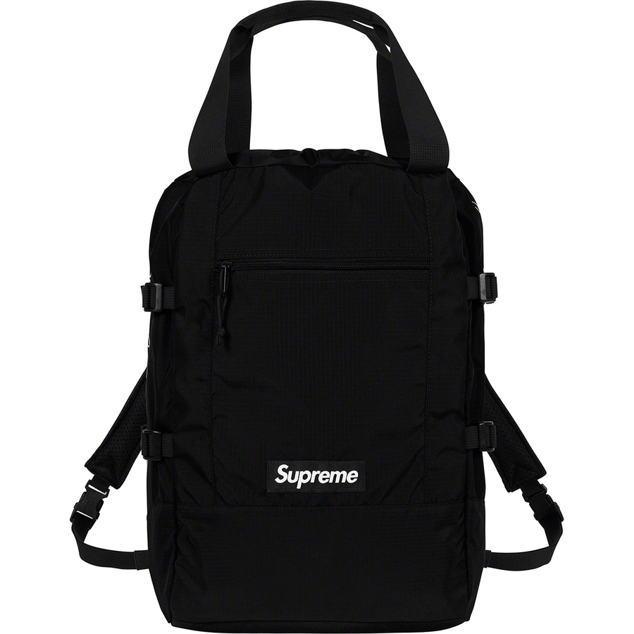 Supreme tote store backpack black