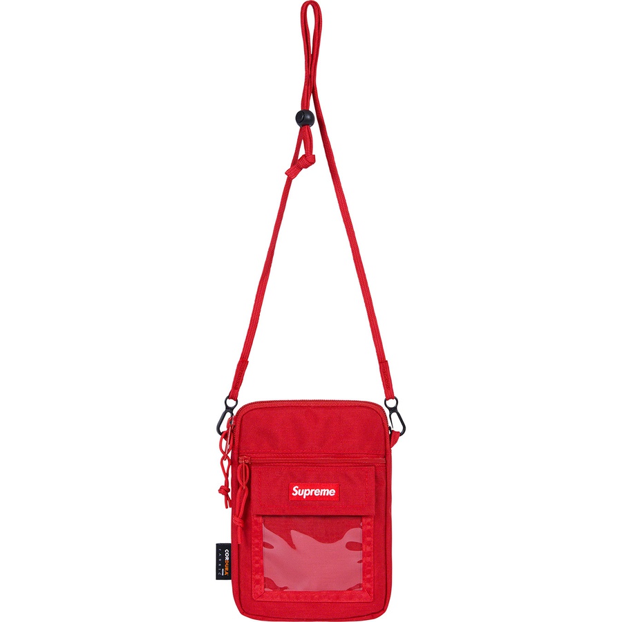 Supreme red store utility pouch