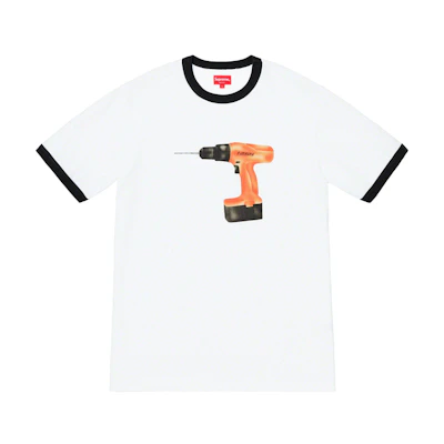 Supreme Drill Ringer Tee Black