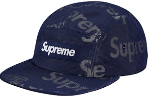 Supreme Lenticular Logo Camp Cap Navy