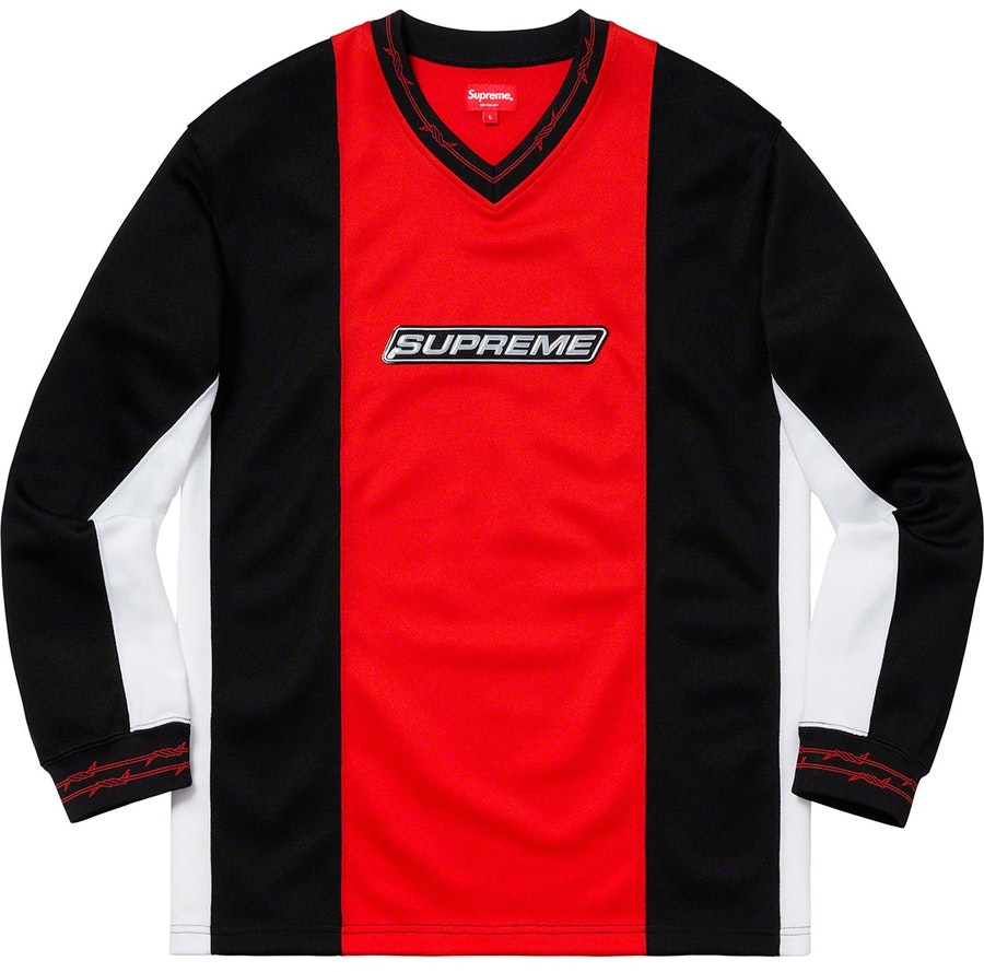 supreme-barbed-wire-moto-jersey-red