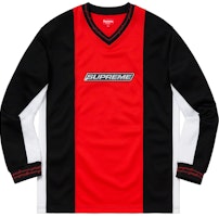 Supreme Barbed Wire Moto Jersey Red Supreme Barbed Wire Moto Jersey Red