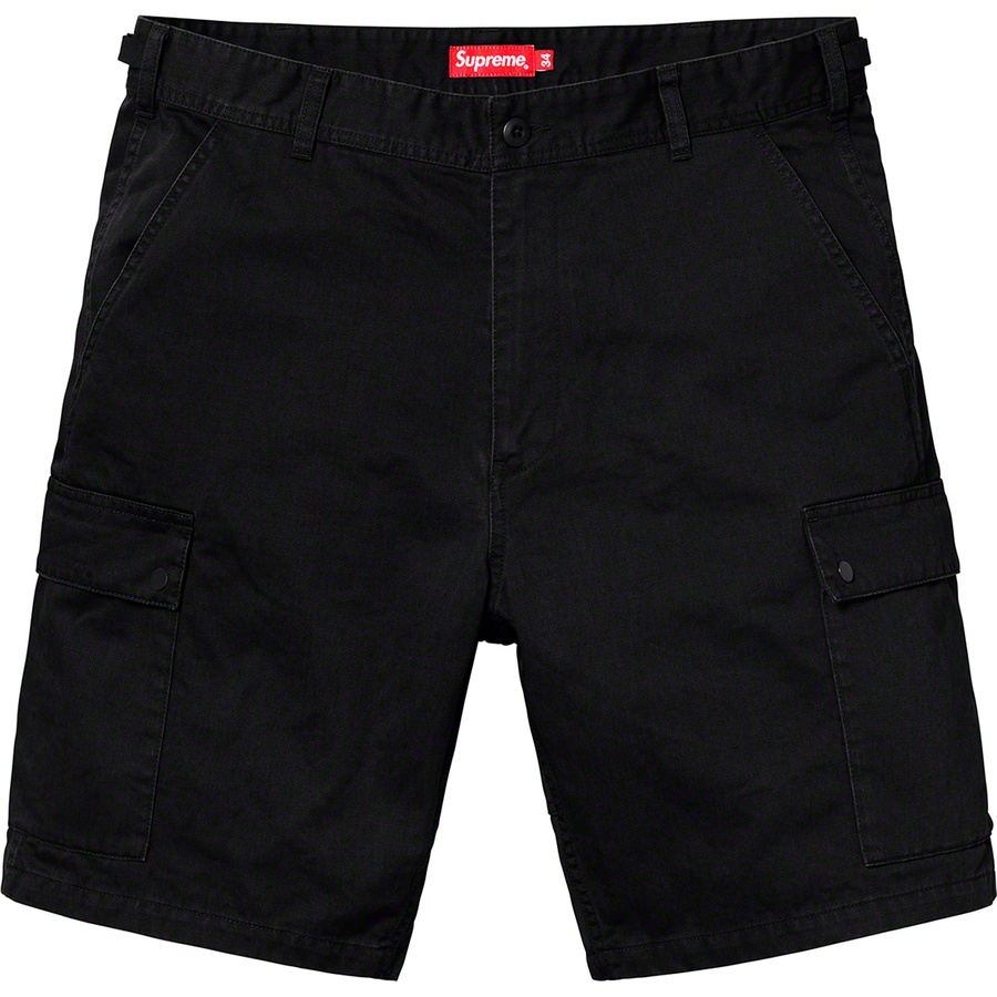 Buy Supreme Cargo Short Black