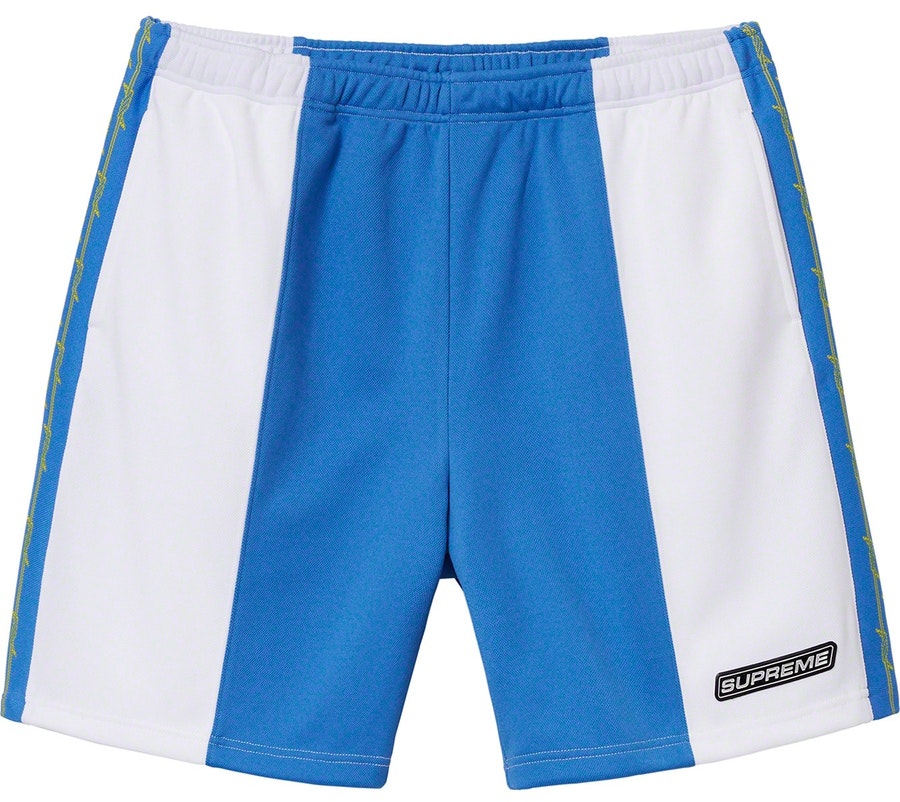 supreme-barbed-wire-athletic-shorts-white