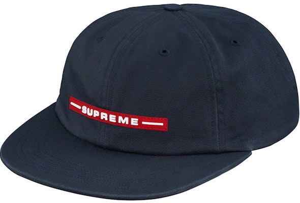 "Gorra Supreme Logo Bordado 6-Panel Azul Marino" Buy "Gorra Supreme Logo Bordado 6-Panel Azul Marino"