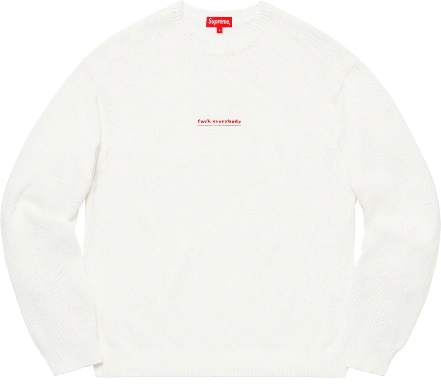 supreme-fuck-everybody-sweater-white