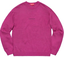 Supreme Fuck Everybody Sweater Magenta Supreme Fuck Everybody Sweater Magenta