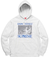Supreme「汝自身を知れ」灰パーカー
Buy Supreme「汝自身を知れ」灰パーカー