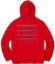 Order Supreme Know Thyself Hooded Sweatshirt Red