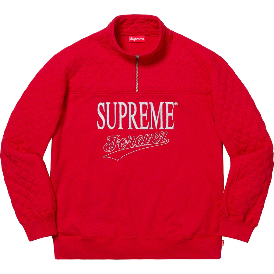 Forever half zip outlet sweatshirt supreme