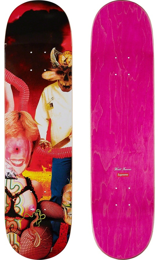 supreme-sekintani-la-norihiro-skateboard-pink